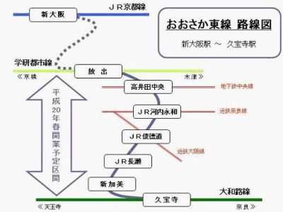 JR高井田中央駅（NEW！）