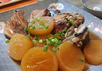 男の料理　「The ぶり大根」
