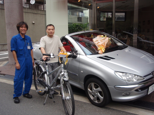 :☆☆プジョーサイクル当選者は・・・☆☆