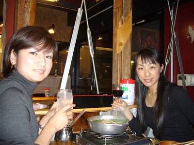 「予約のとれないもつ鍋屋さんへ♪」 