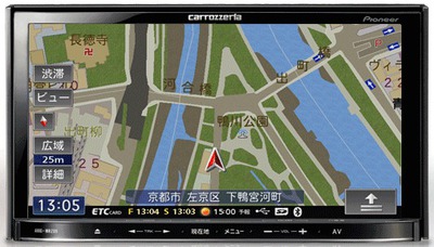 ナビの地図更新