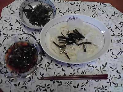 暑い日はこんなメニューで・・・