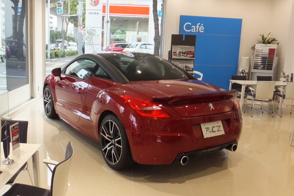 RCZ R　展示中!!