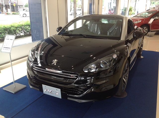 RCZ　GT Line 到着