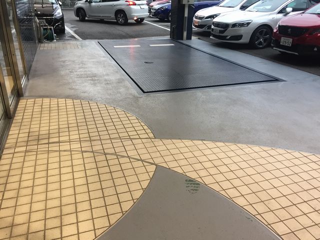 ショールームでのひとコマ