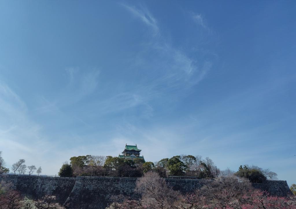 「大阪城の梅林」